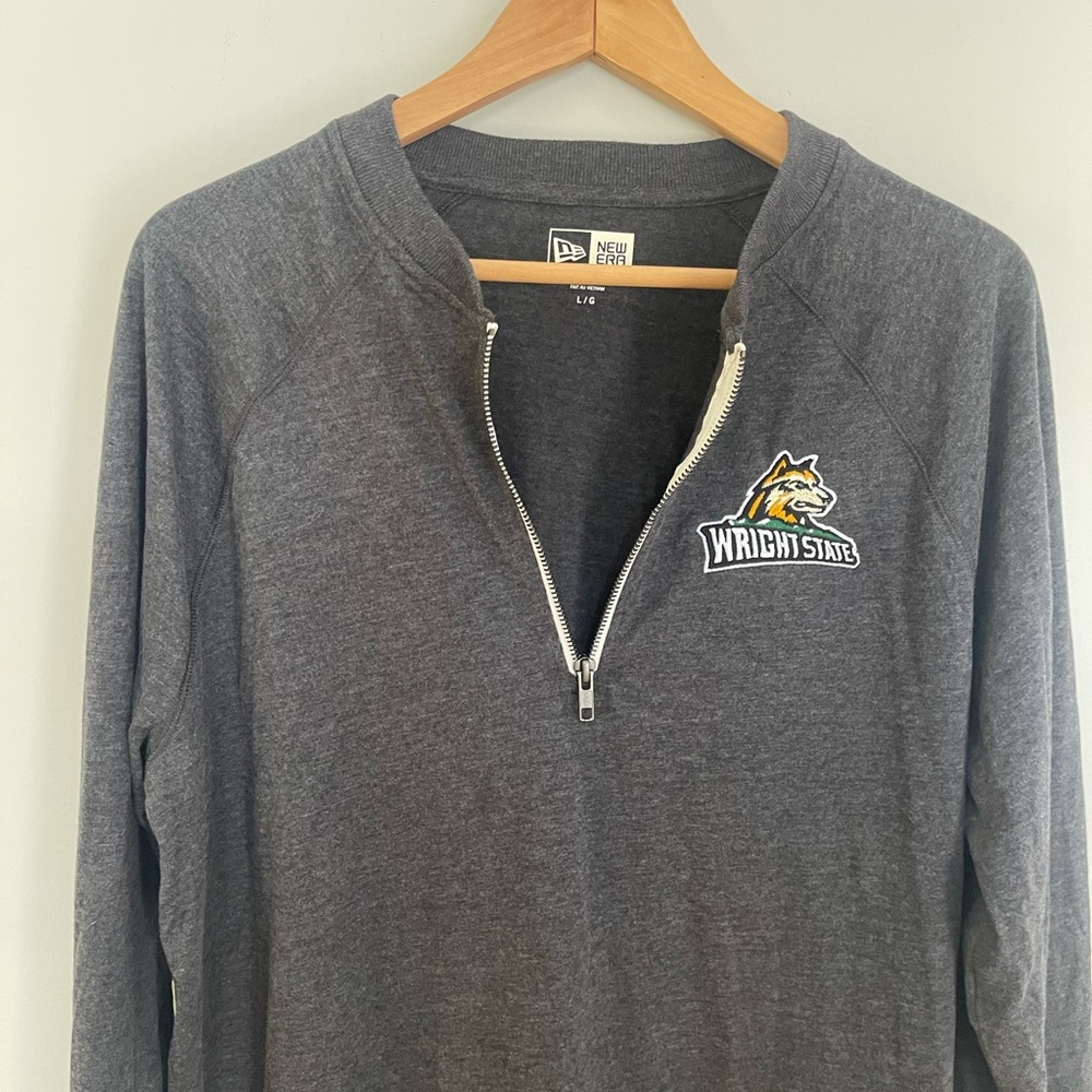 Wright State Dark Gray Quarter Zip - image 4